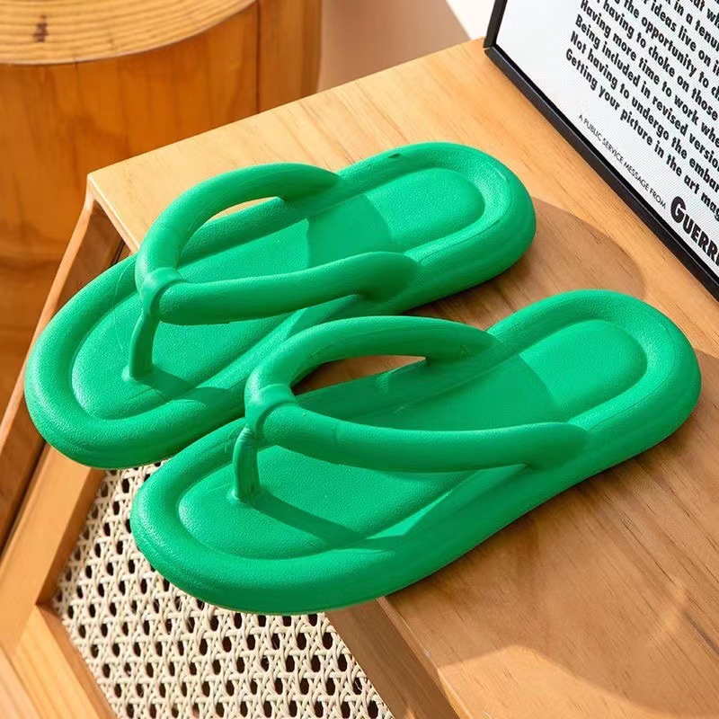 Cute doll with flip-flops