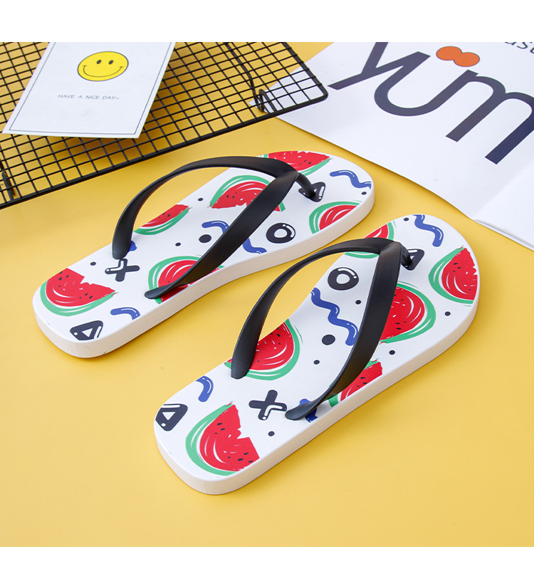 Cute fruit flip-flops