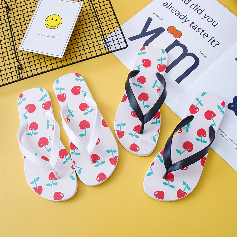 Cute fruit flip-flops