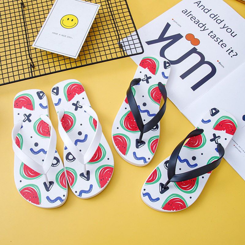 Cute fruit flip-flops