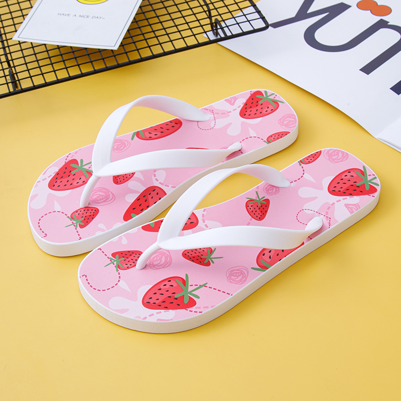 Cute fruit flip-flops