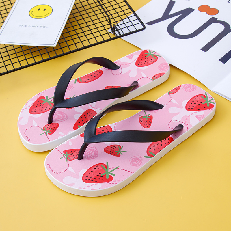 Cute fruit flip-flops