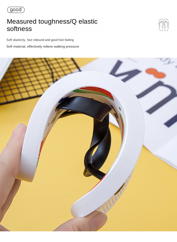 Cute fruit flip-flops