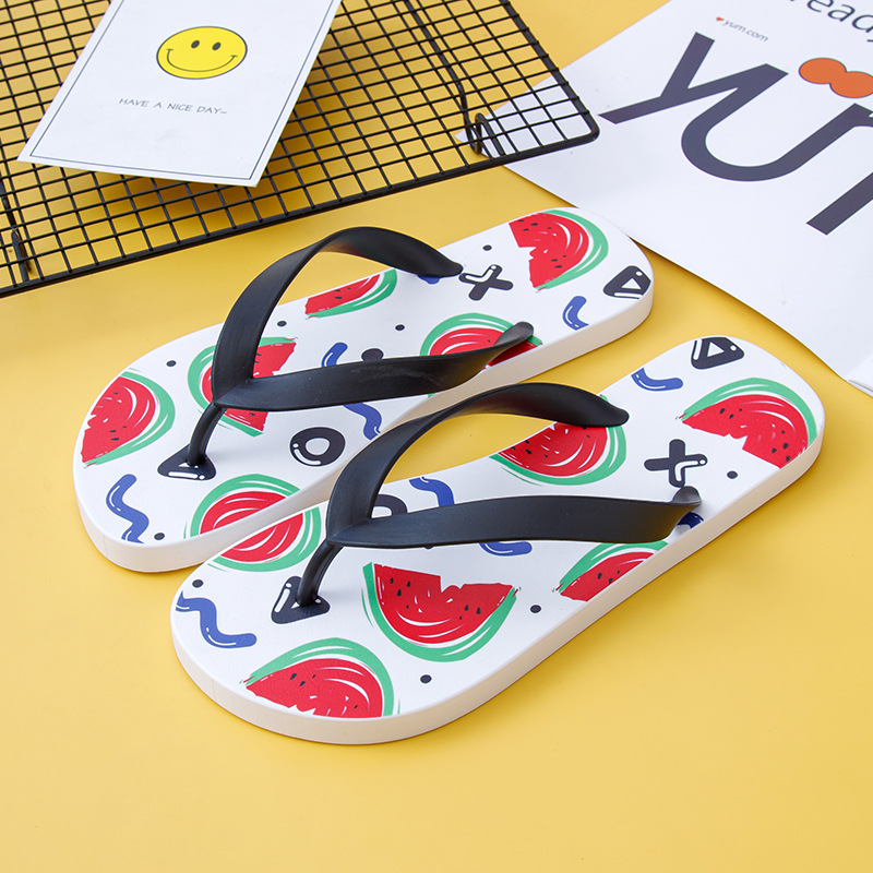 Cute fruit flip-flops