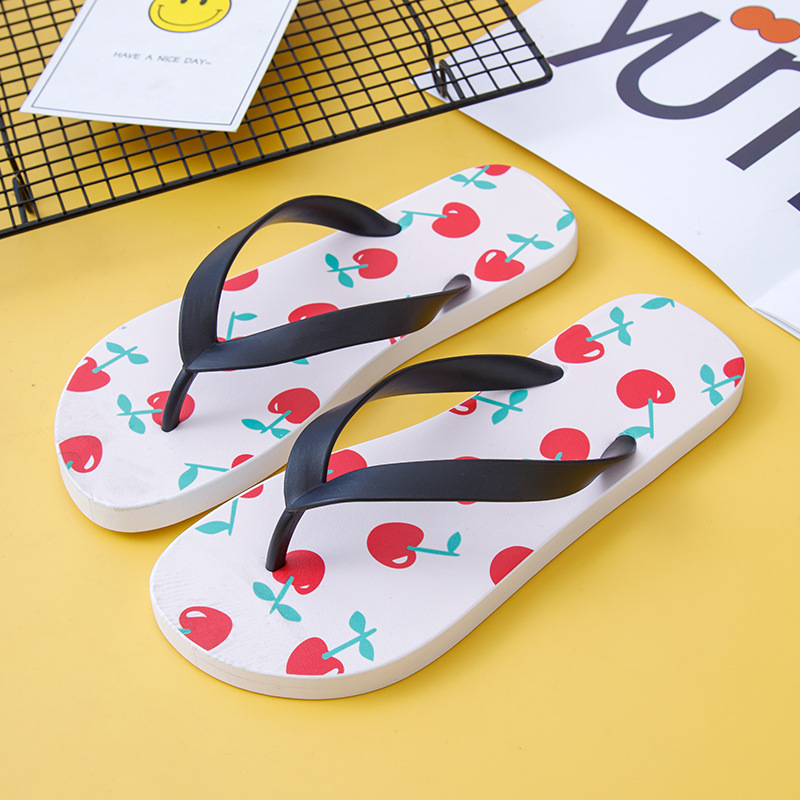 Cute fruit flip-flops