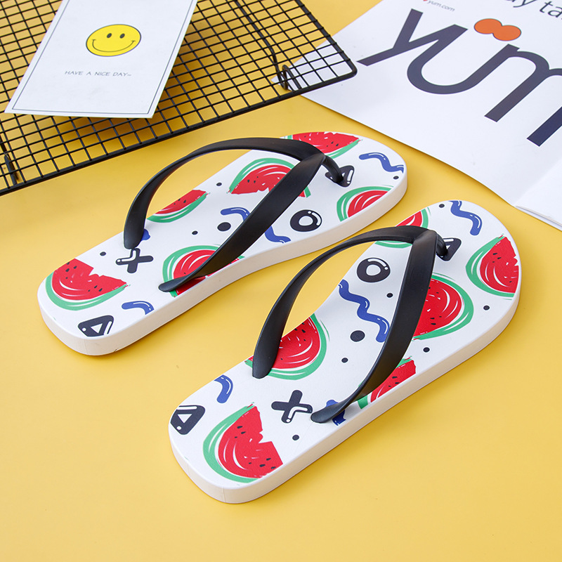 Cute fruit flip-flops