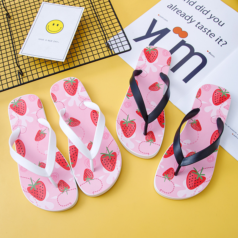 Cute fruit flip-flops