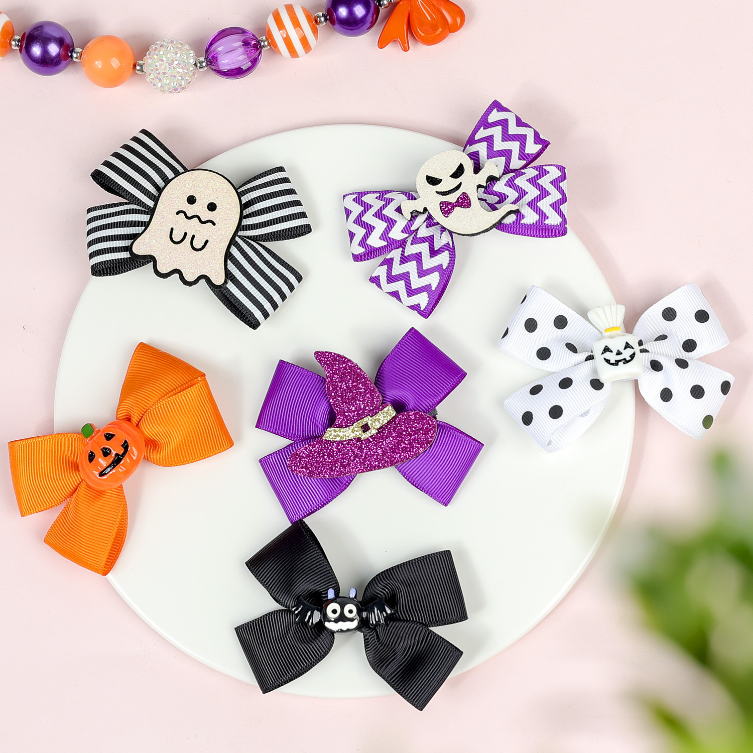 Double bow duck clip 2 to 1 card