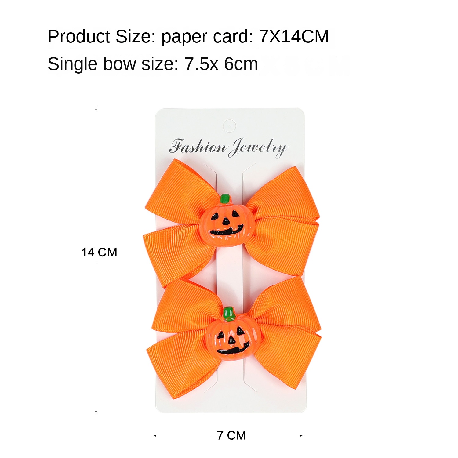 Double bow duck clip 2 to 1 card
