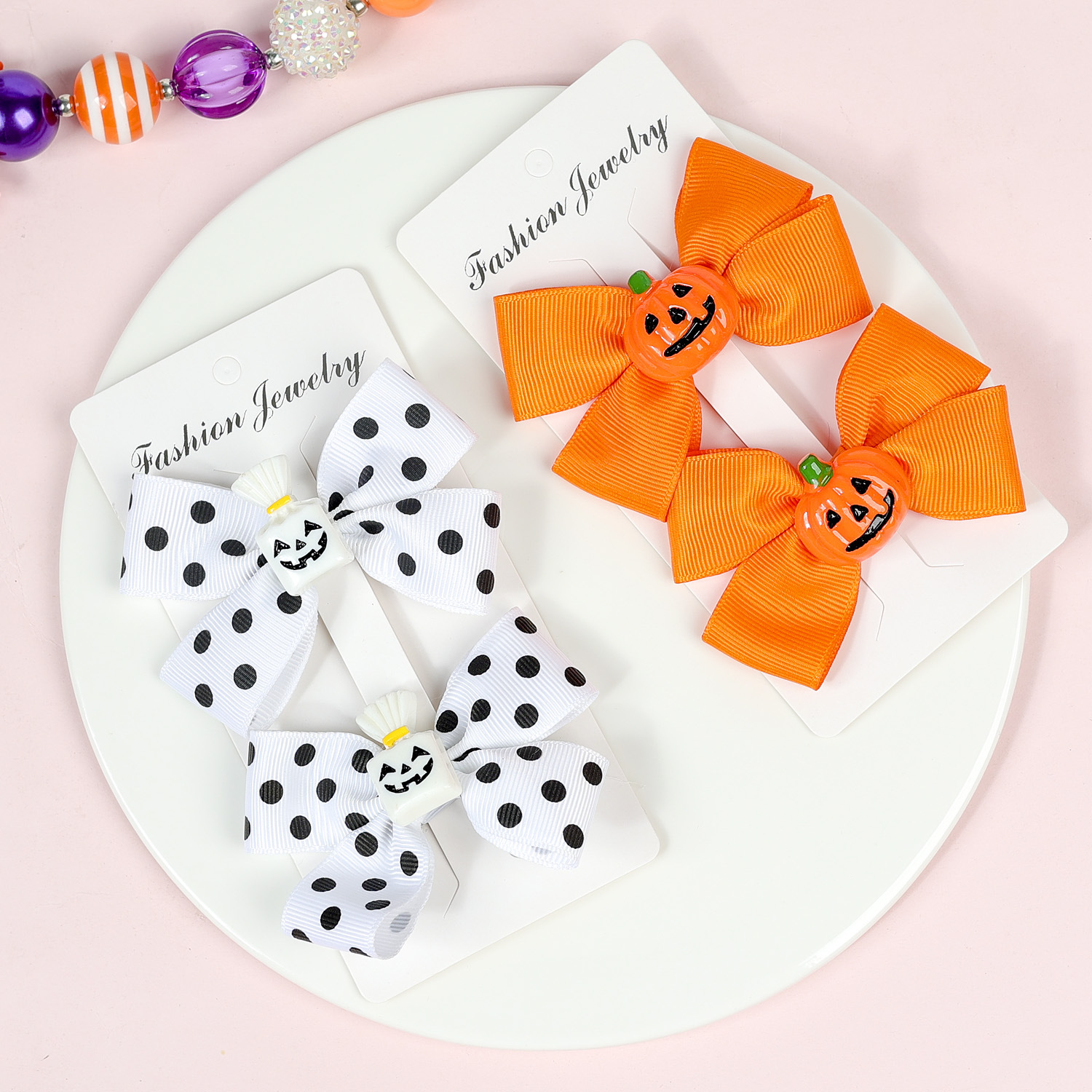 Double bow duck clip 2 to 1 card