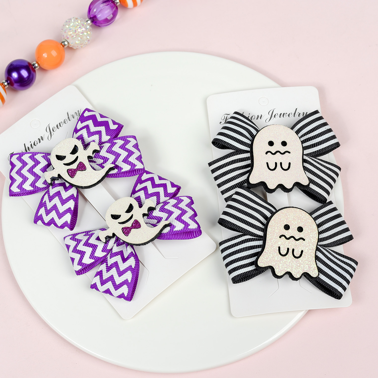 Double bow duck clip 2 to 1 card