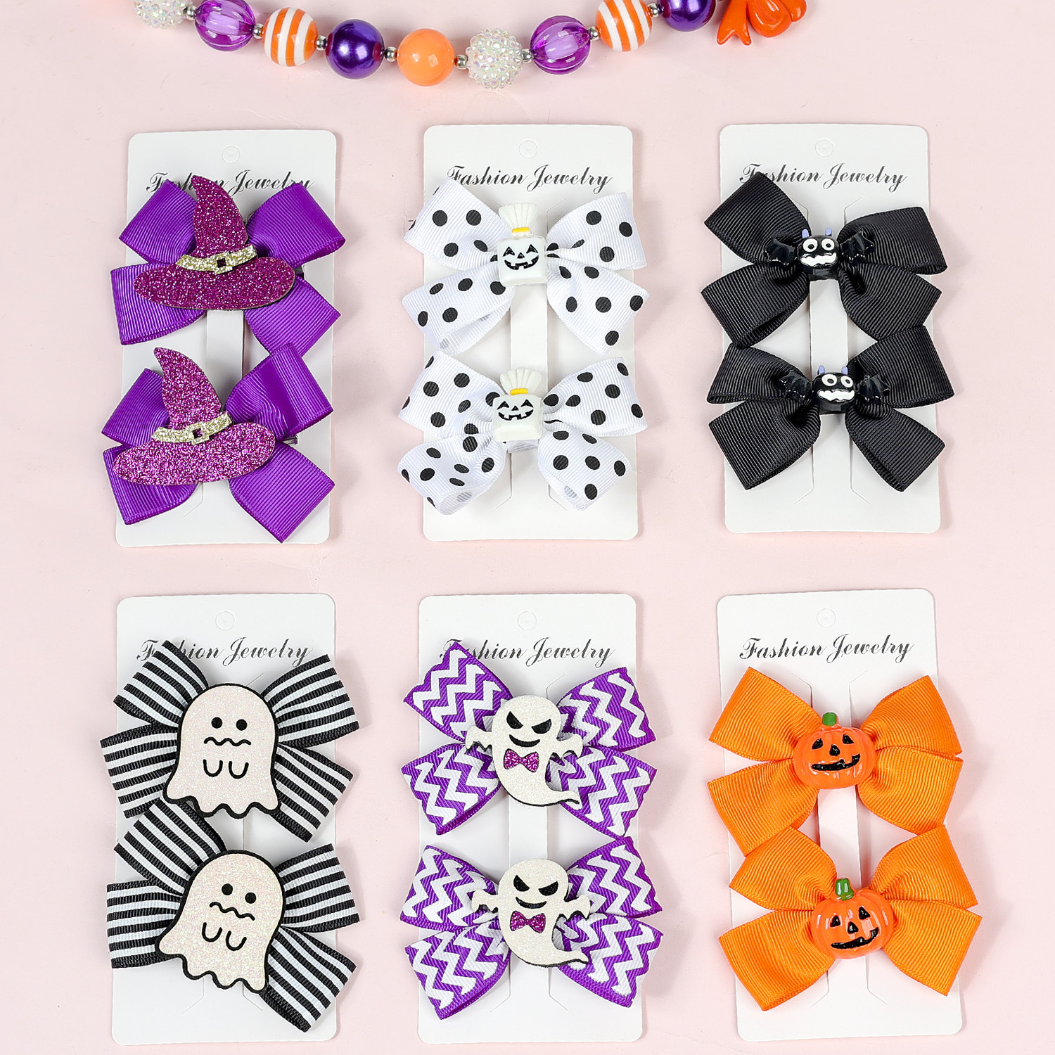 Double bow duck clip 2 to 1 card