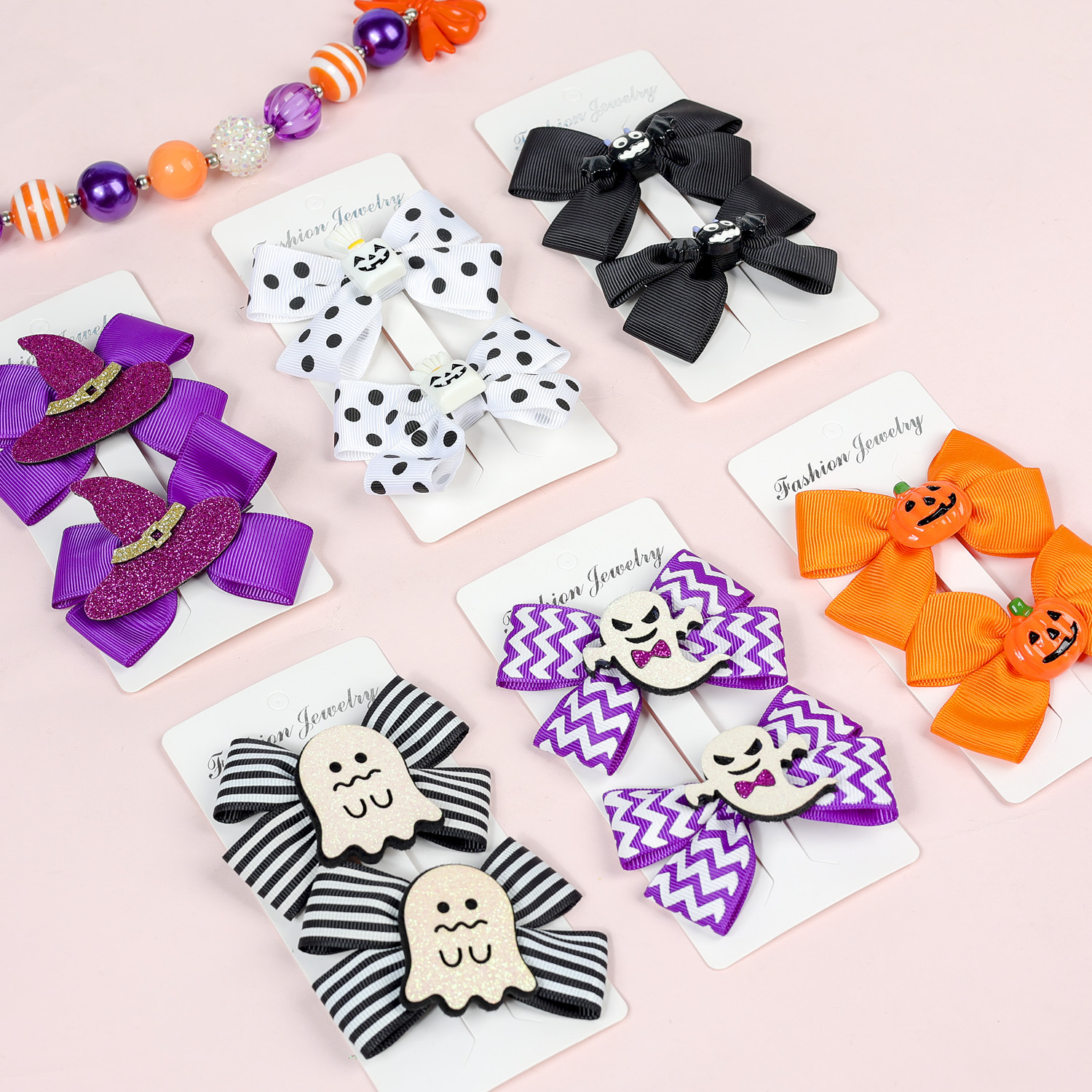 Double bow duck clip 2 to 1 card
