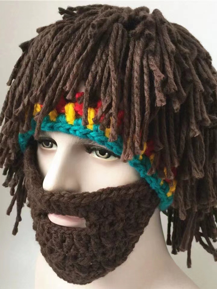 Dreadlocks and funny hair hats