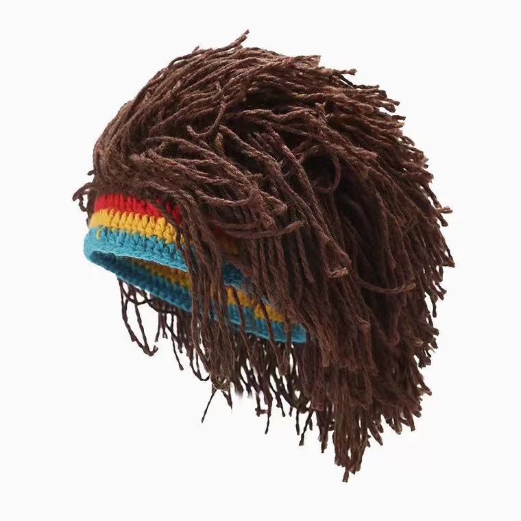 Dreadlocks and funny hair hats