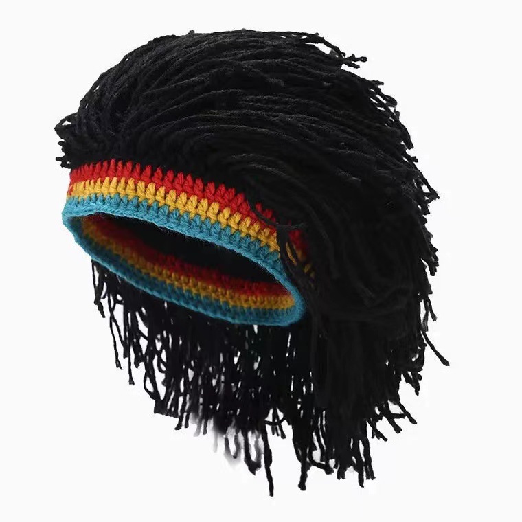 Dreadlocks and funny hair hats