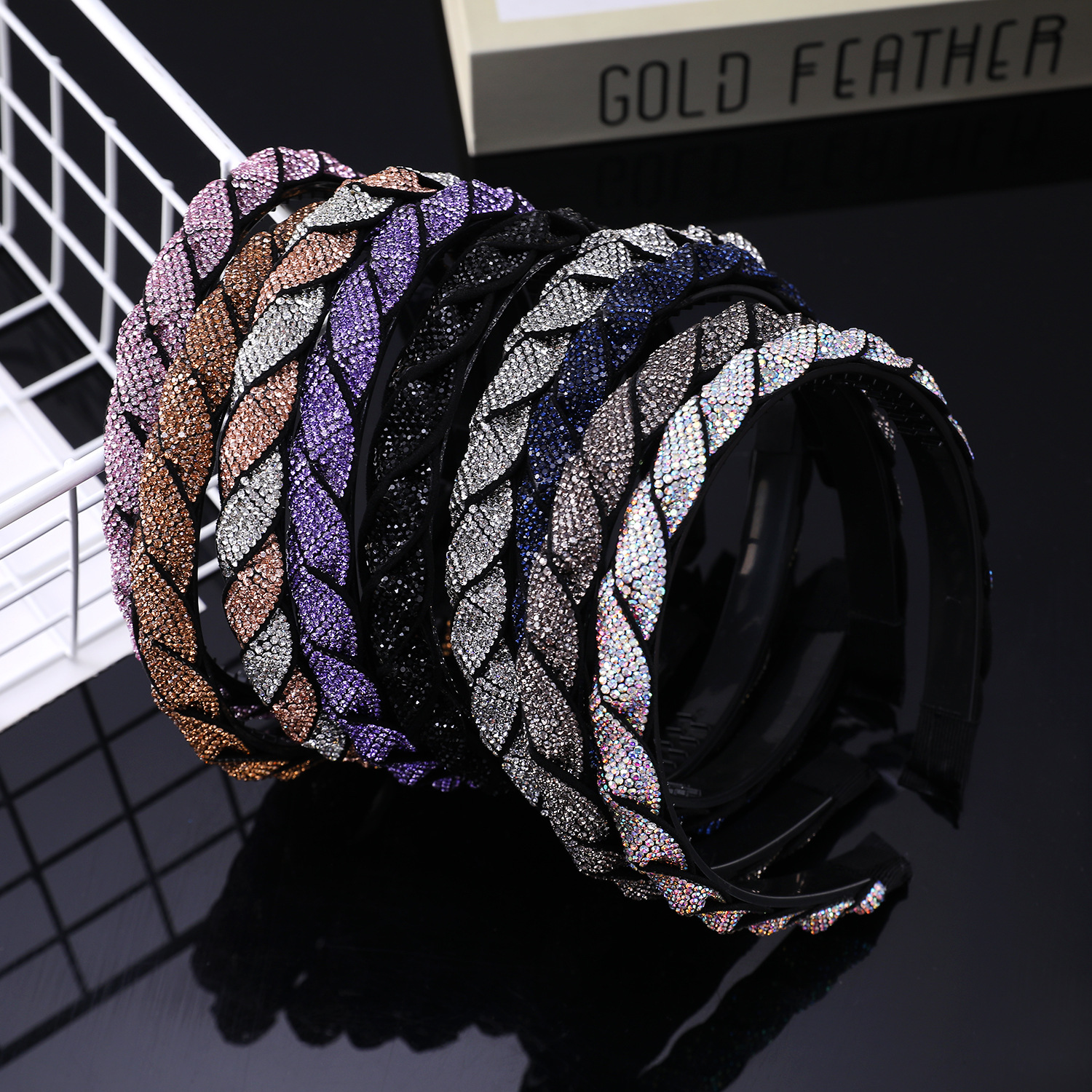 Drill full headband non-slip tooth clip