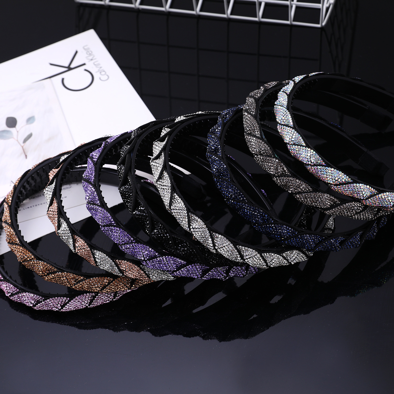Drill full headband non-slip tooth clip