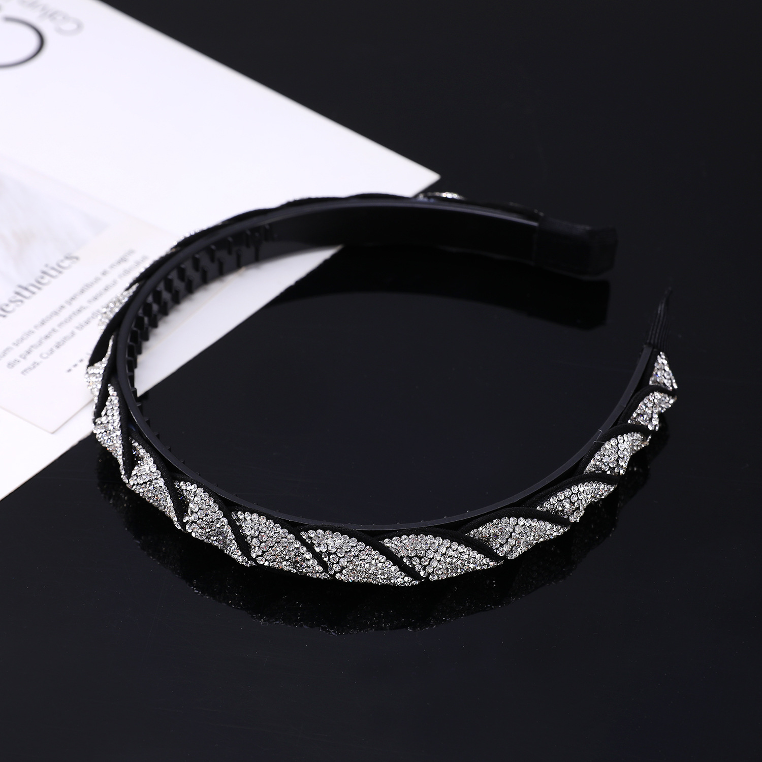 Drill full headband non-slip tooth clip