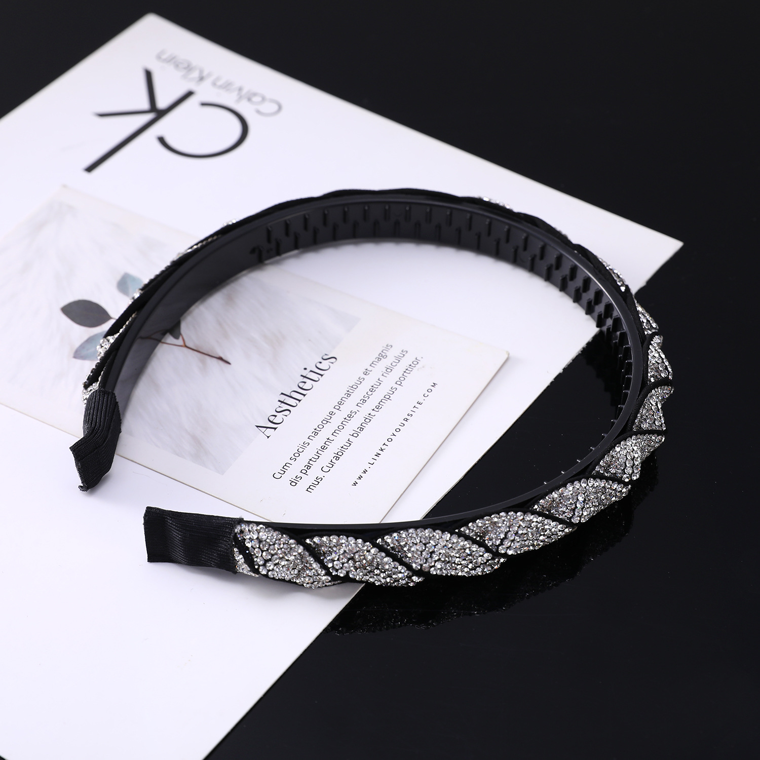Drill full headband non-slip tooth clip