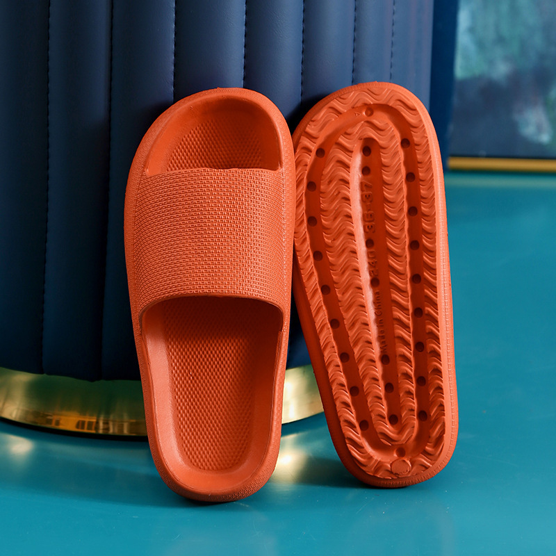 Dual-purpose couple sandals Non-slip soft-bottom beach flip-flops