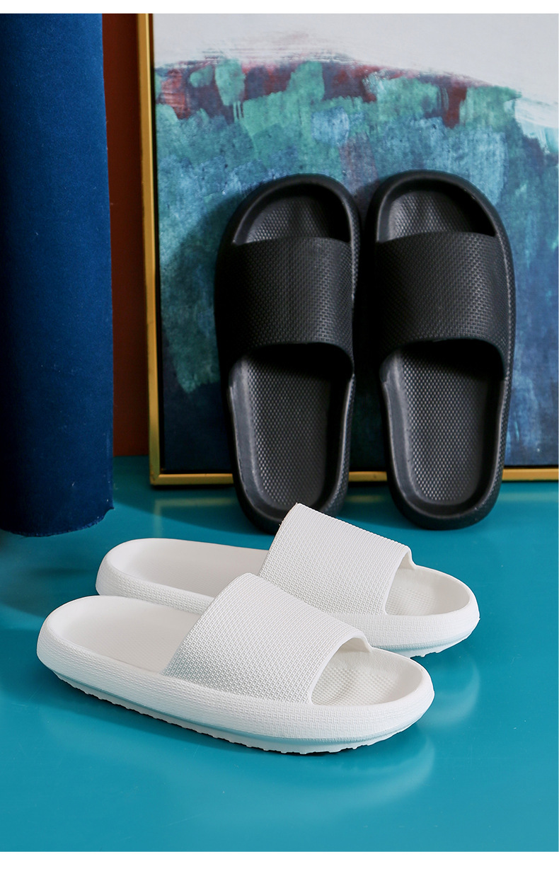 Dual-purpose couple sandals Non-slip soft-bottom beach flip-flops