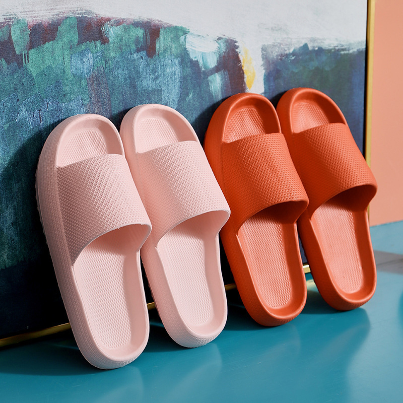 Dual-purpose couple sandals Non-slip soft-bottom beach flip-flops