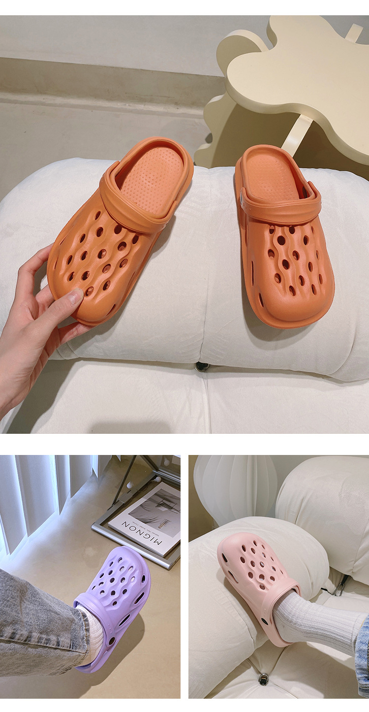 EVA men and women’s new high elastic crocs