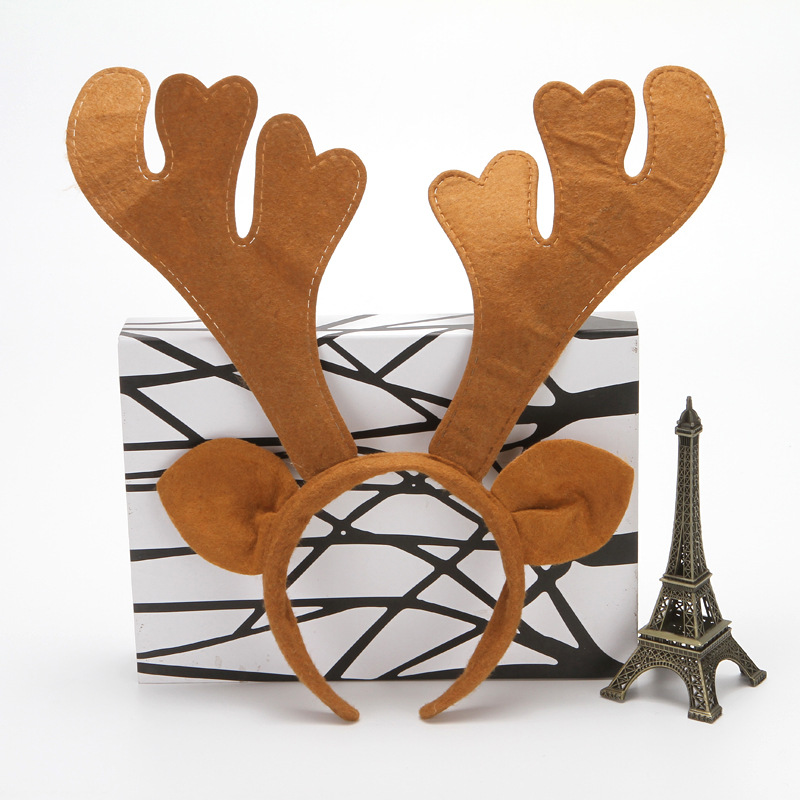 Ear antler Christmas headband