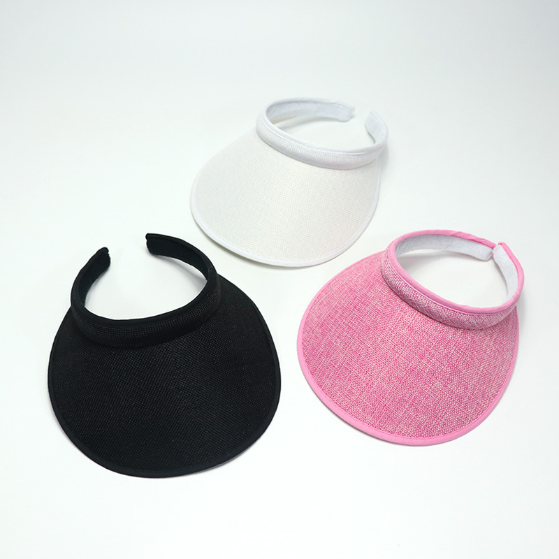 Empty top hat for kids Summer sun protection hats for boys and girls