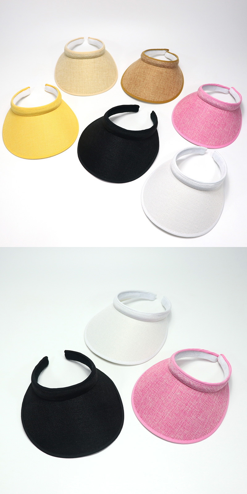 Empty top hat for kids Summer sun protection hats for boys and girls