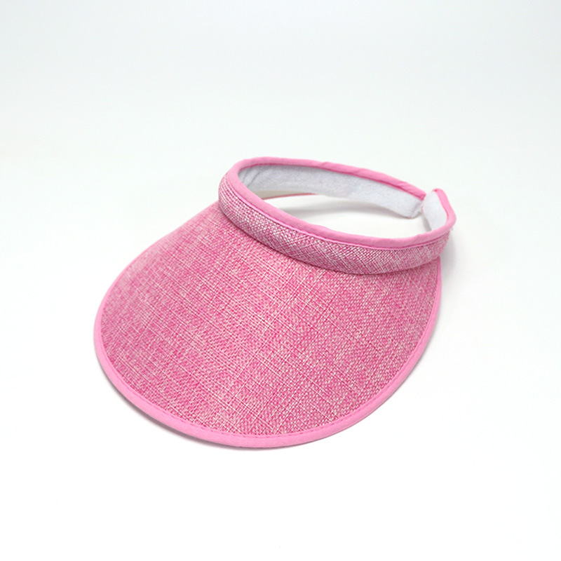 Empty top hat for kids Summer sun protection hats for boys and girls