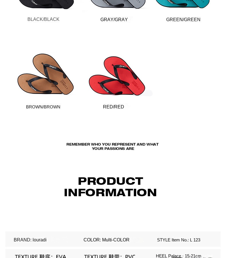 Flip-flops for men