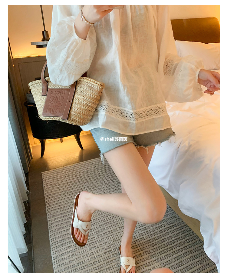 Flip-flops on beach flats