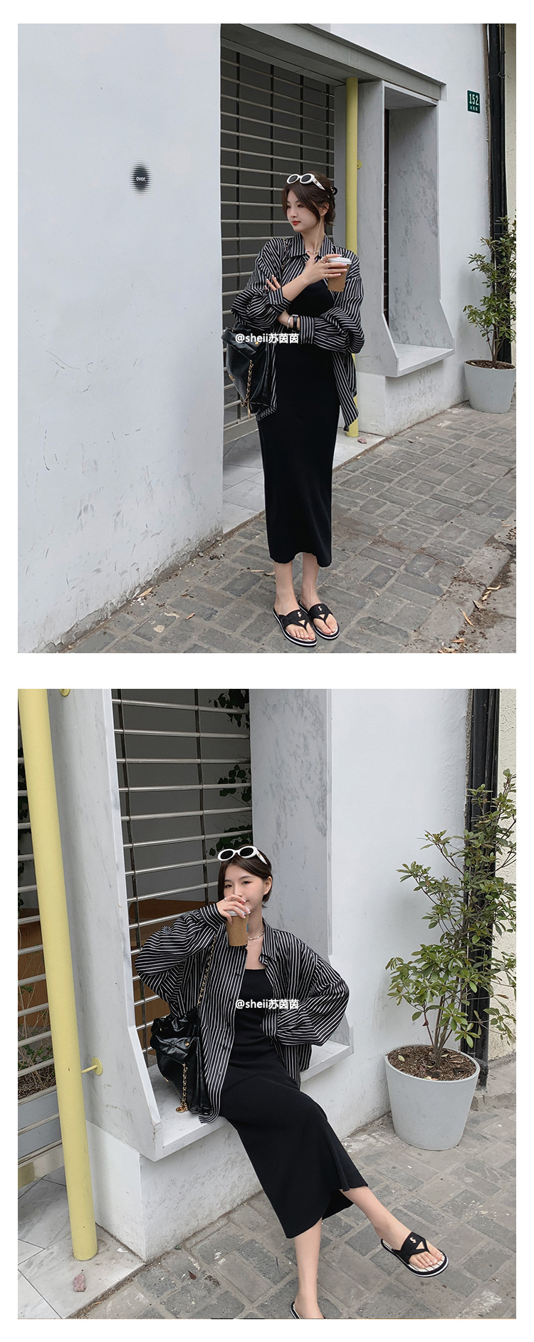 Flip-flops on beach flats