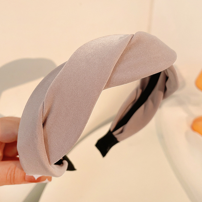 French elegant twist headband