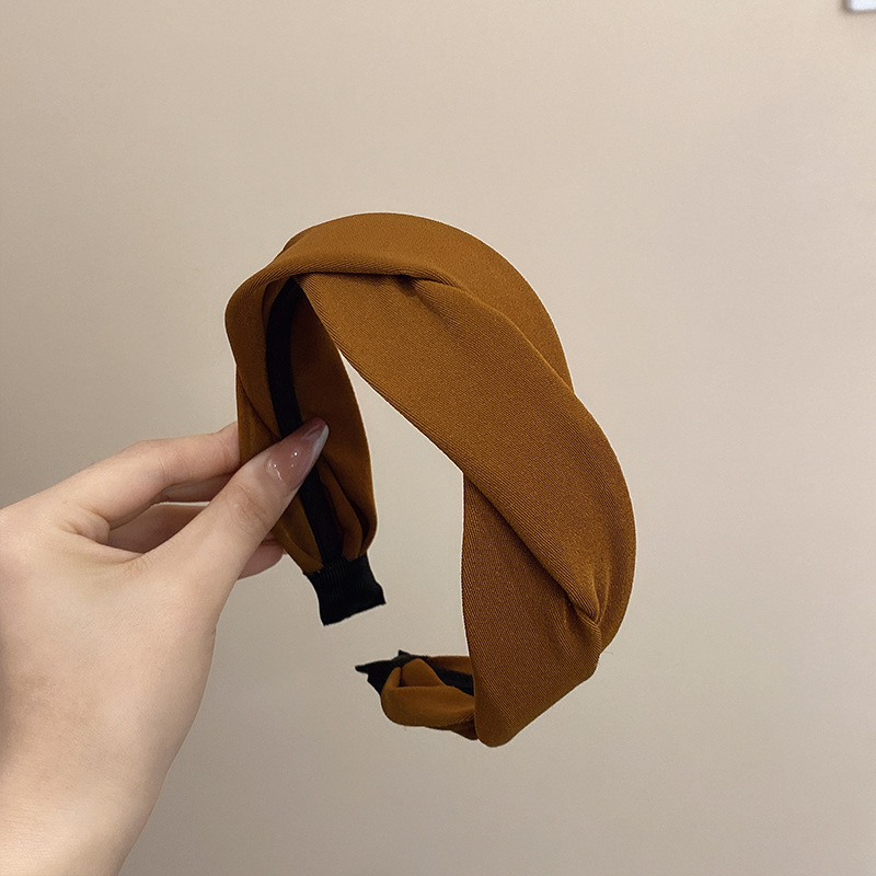 French elegant twist headband