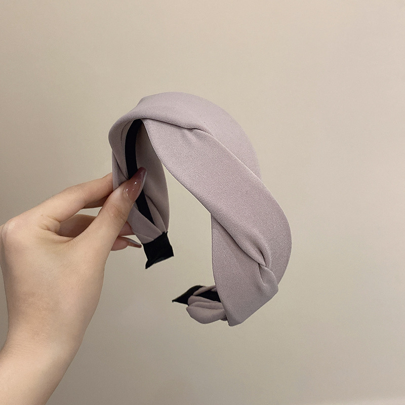 French elegant twist headband