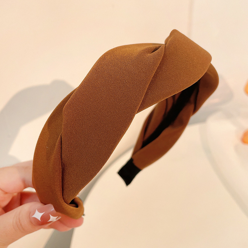 French elegant twist headband