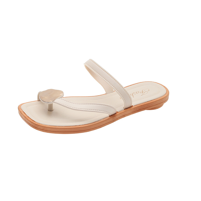 French style flat slippers