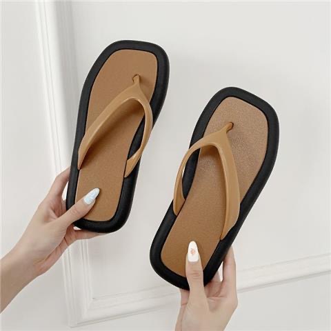 French style flat slippers