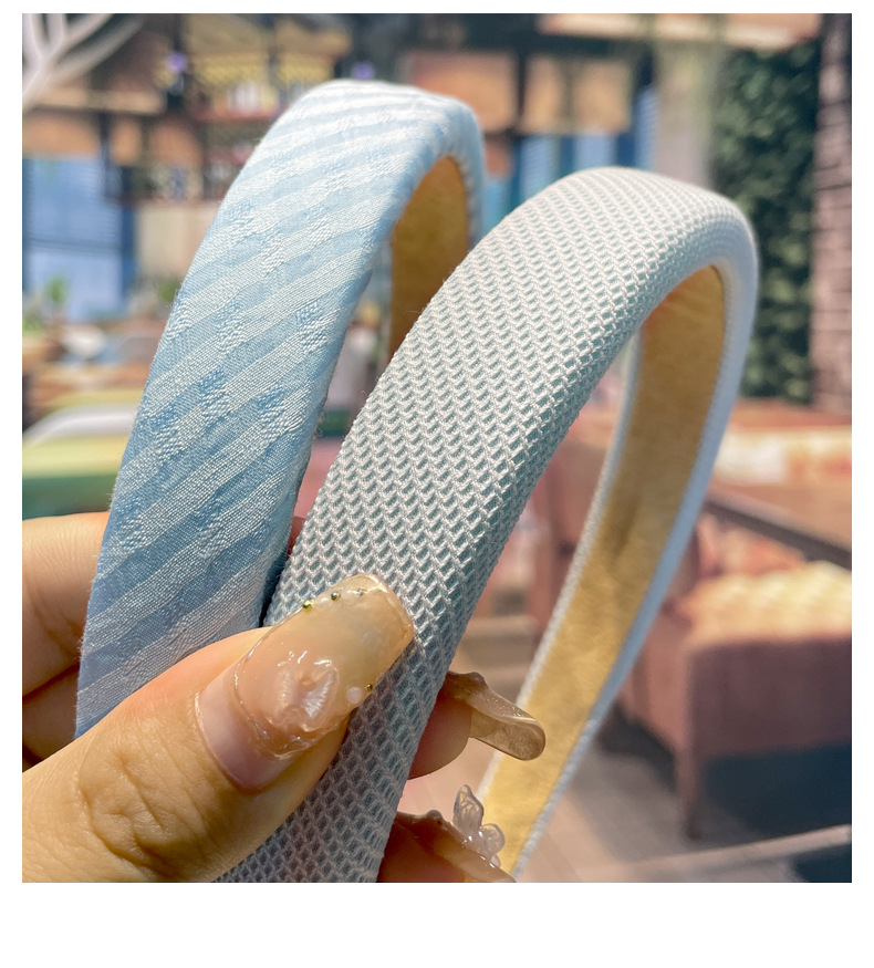 Girls advanced sense summer high cranium at most dopamine headband Sponge candy color wide edge headband