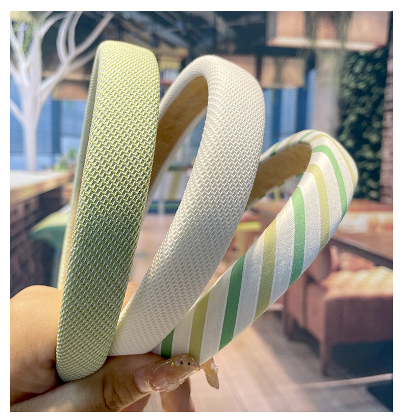 Girls advanced sense summer high cranium at most dopamine headband Sponge candy color wide edge headband