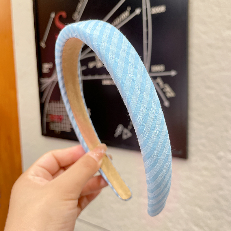 Girls advanced sense summer high cranium at most dopamine headband Sponge candy color wide edge headband