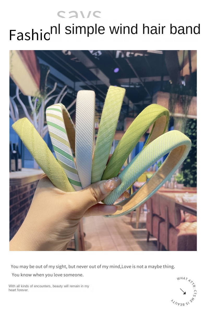 Girls advanced sense summer high cranium at most dopamine headband Sponge candy color wide edge headband