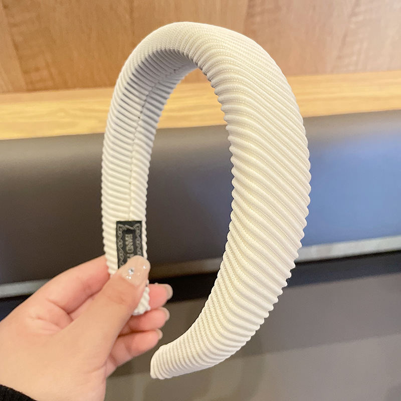 Girls advanced sense summer high cranium at most dopamine headband Sponge candy color wide edge headband