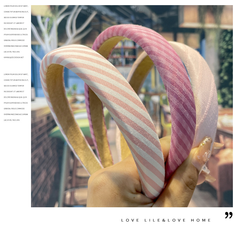 Girls advanced sense summer high cranium at most dopamine headband Sponge candy color wide edge headband