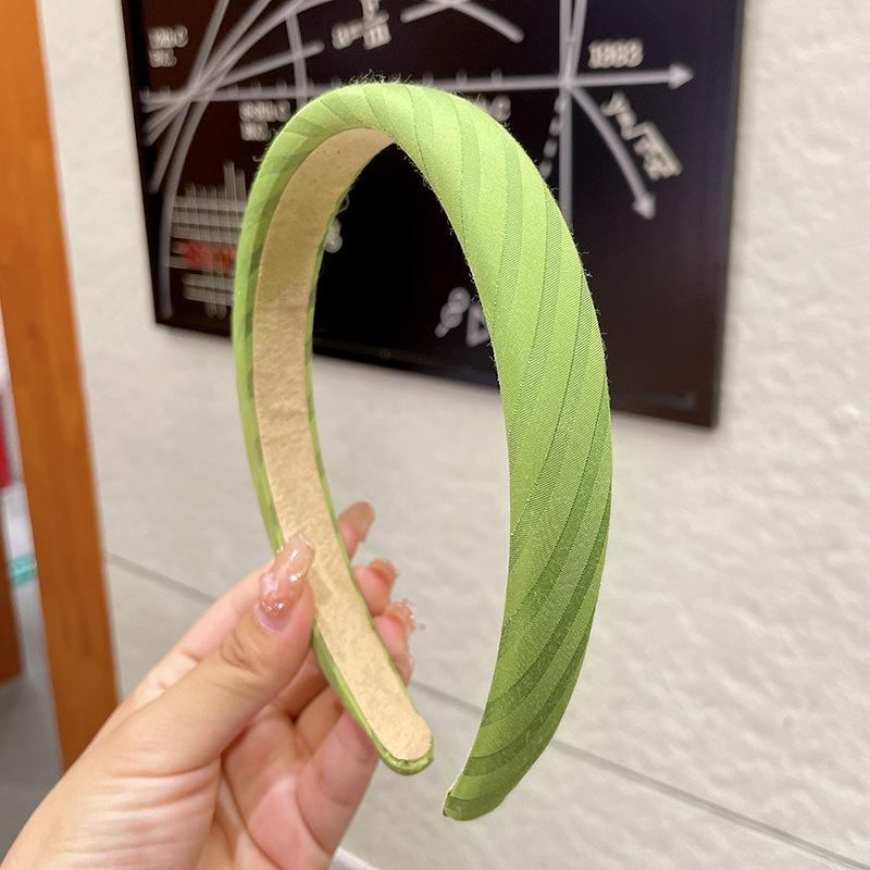 Girls advanced sense summer high cranium at most dopamine headband Sponge candy color wide edge headband