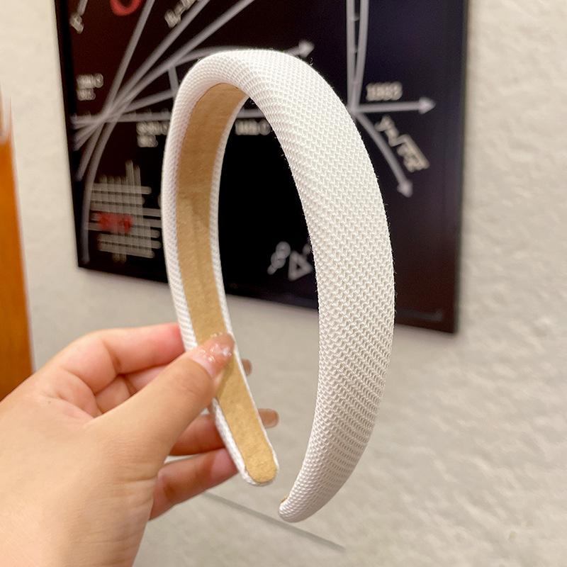 Girls advanced sense summer high cranium at most dopamine headband Sponge candy color wide edge headband