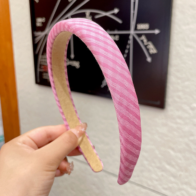 Girls advanced sense summer high cranium at most dopamine headband Sponge candy color wide edge headband